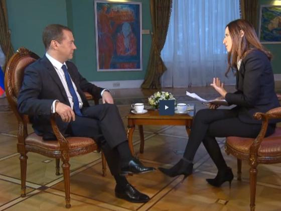Медведев в интервью израильскому ТВ: Россия никогда не отрицала прав Израиля на Иерусалим и на Храмовую гору
