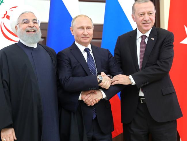 Путин, Роухани и Эрдоган обвинили Израиль в подрыве сирийского суверенитета