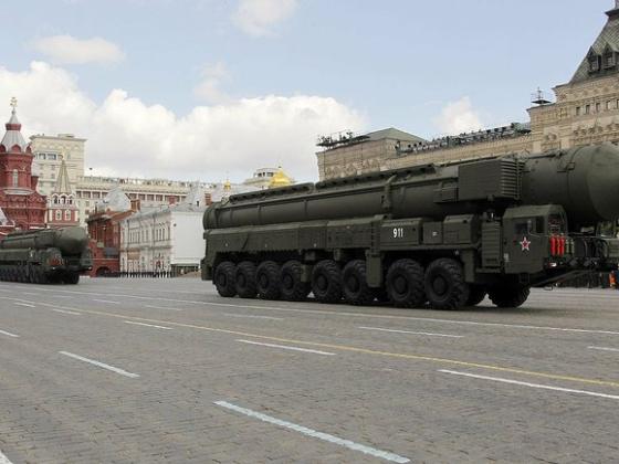 Россия произвела запуск межконтинентальной баллистической ракеты «Тополь»