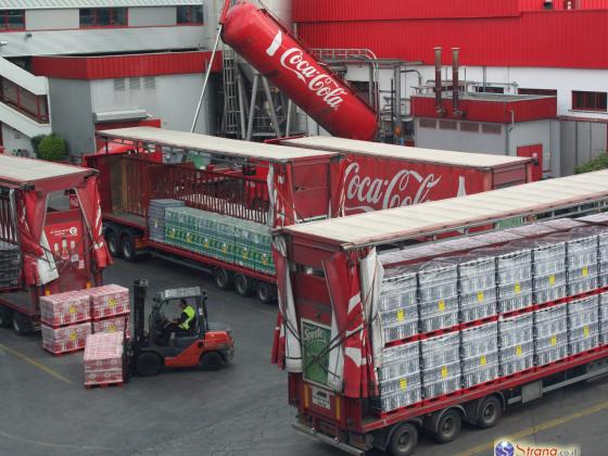 В Газе откроется завод Coca-Cola на 1000 рабочих мест