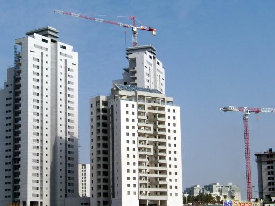 ЦСБ: в Израиле вырос объем жилищного строительства