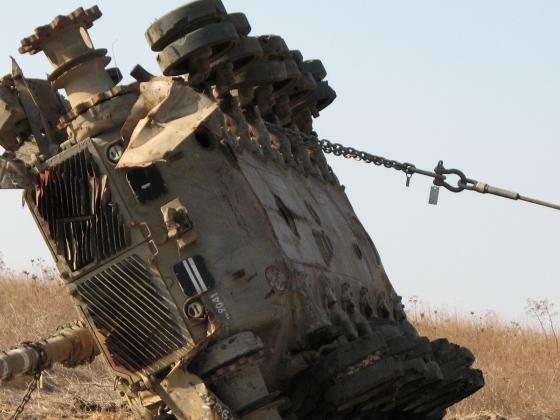 В результате аварии во время учений на Голанских высотах погибли двое военнослужащих