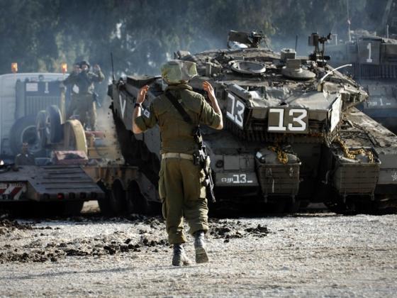 Танковый экипаж заснул на дежурстве на границе Газы