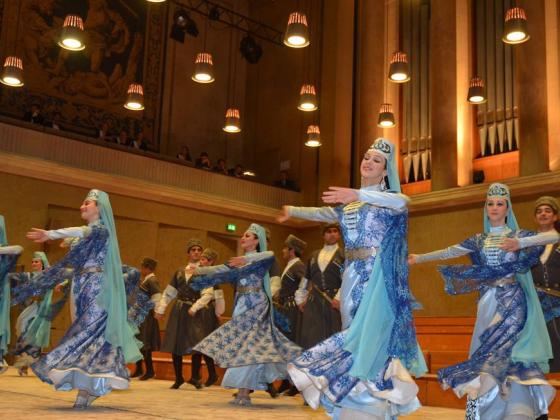 Гастроли государственного национального ансамбля кавказского танца «Ингушетия»