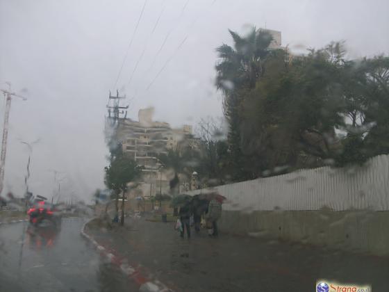 В Израиле ханукальная погода - дождливая и прохладная