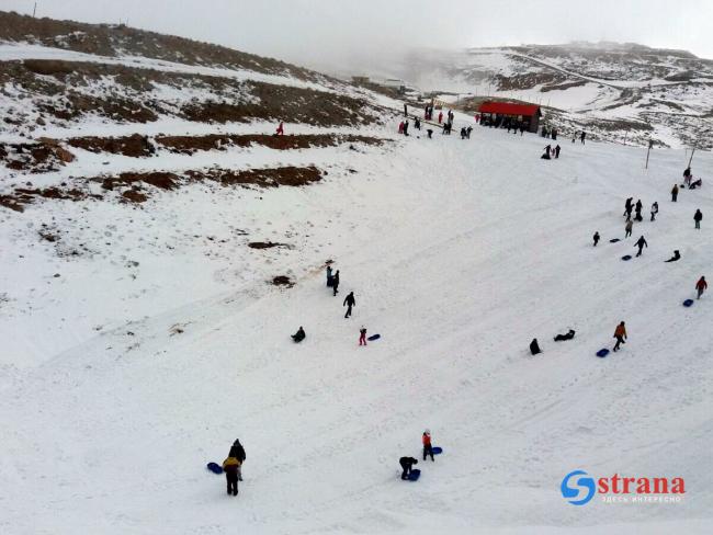 Из-за погодных условий в субботу будут закрыты горные курорты на севере Израиля