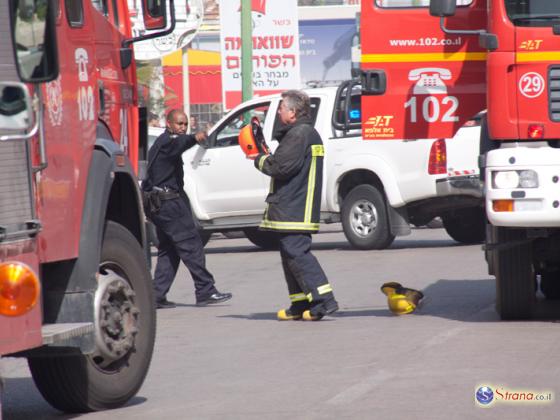 В Беэр-Шеве сгорел автобус, развозивший школьников