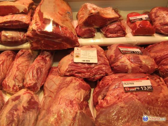 Инспекторы Акко обнаружили 700 кг испорченного мяса