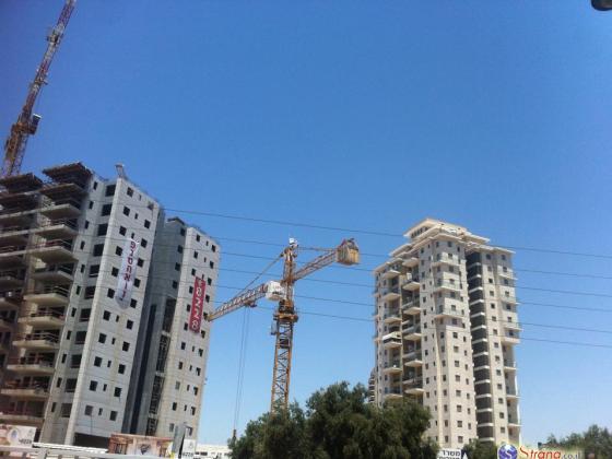 Темпы строительства нового жилья в Израиле падают