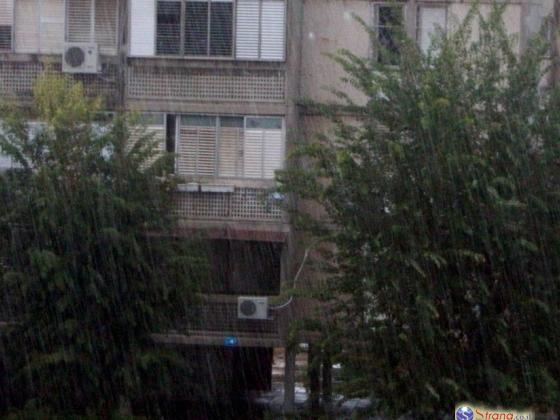 В Израиле устанавливается дождливая и прохладная погода