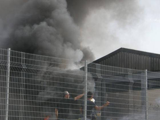 В Бат-Яме произошел крупный пожар