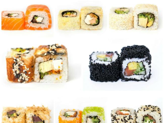 11 видов суши за вечер -  лучшее признание в любви