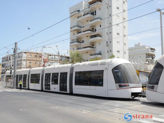 Вновь отложено открытие «красной линии» скоростного трамвая в Гуш-Дане