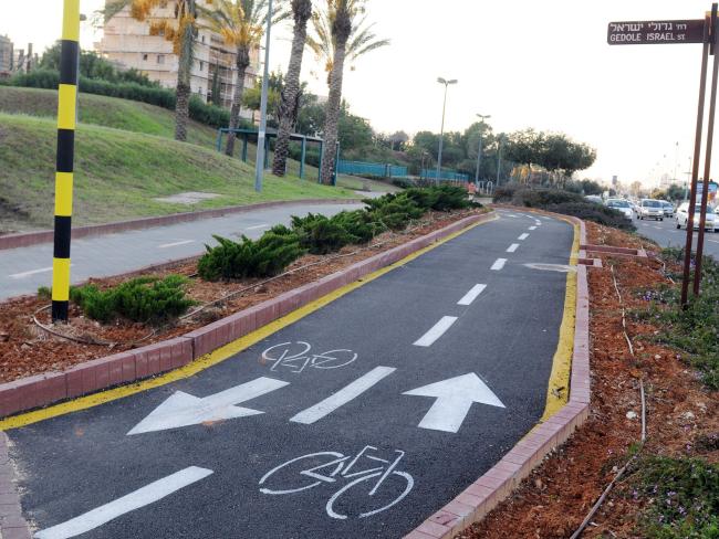 Google-навигатор по велосипедным дорожкам  в Тель-Авиве, Иерусалиме и Ришон ле-Ционе