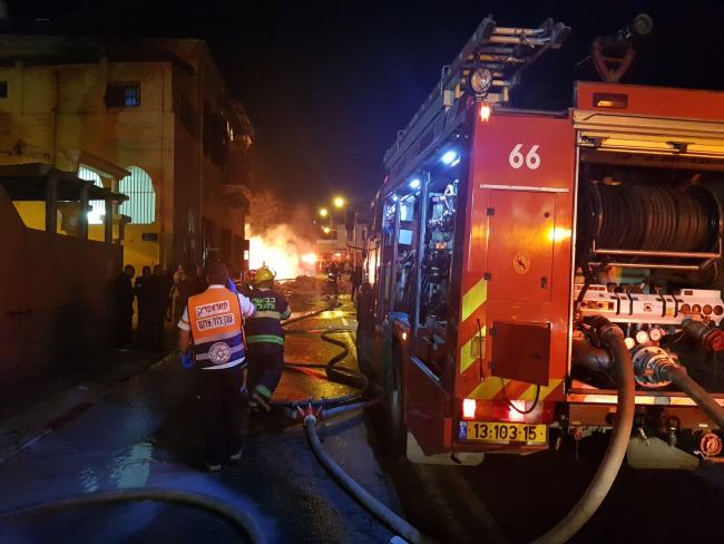 Мощный взрыв и пожар в Яффо: уточненные данные о жертвах