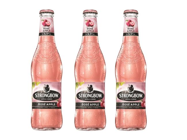 Новинка в Израиле: розовый сидр STRONGBOW ROSE