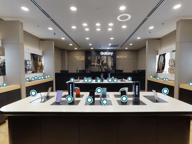  Samsung открывает новый виртуальный магазин 360°