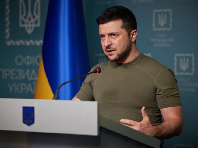 Зеленский: Украина сочтет победой выход ВСУ на линию разграничения, установленную на 24 февраля