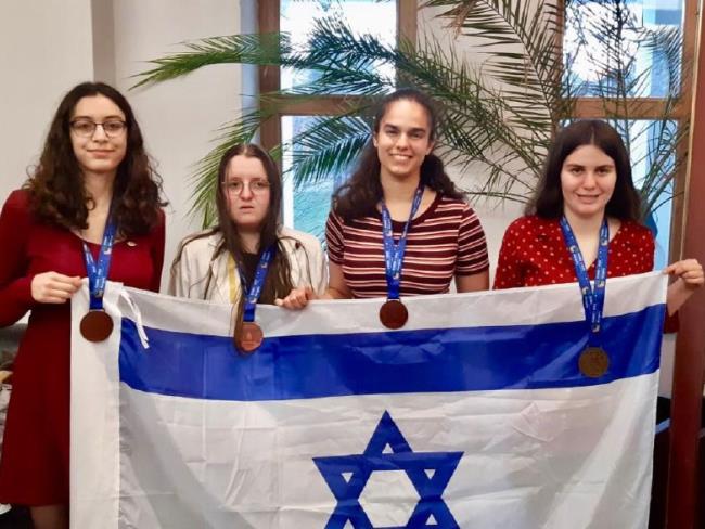 На Европейской олимпиаде по математике для девочек все участницы из Израиля получили медали