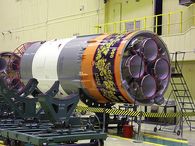 Россия запустит в космос ракету, раскрашенную под хохлому