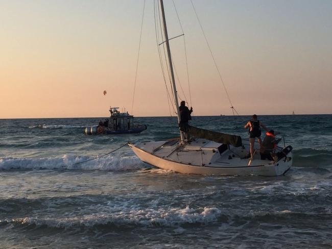 Морской патруль провел спасательную операцию у берегов Ашдода
