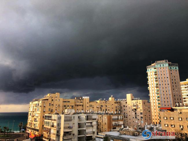 Прогноз погоды на 13 апреля: холодно, дожди от севера до Негева, шторм