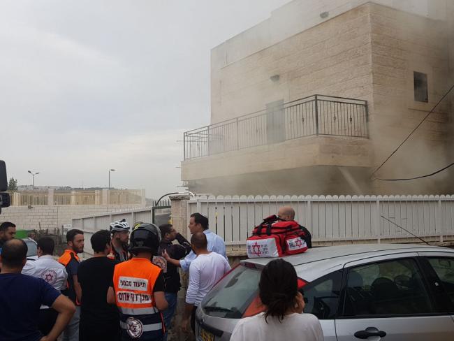 Иерусалим: взрыв в жилом доме - видео