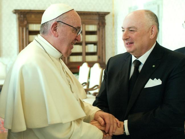 Президент Европейского Еврейского Конгресса Вячеслав Моше Кантор встретился с Папой Римским в Ватикане