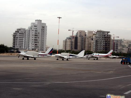 Временно закрыт аэропорт Сде-Дов, внутренние рейсы переводятся в Бен-Гурион