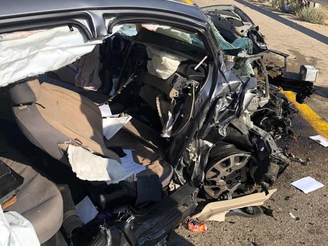 В результате аварии на 40-м шоссе погибла женщина, среди пострадавших дети