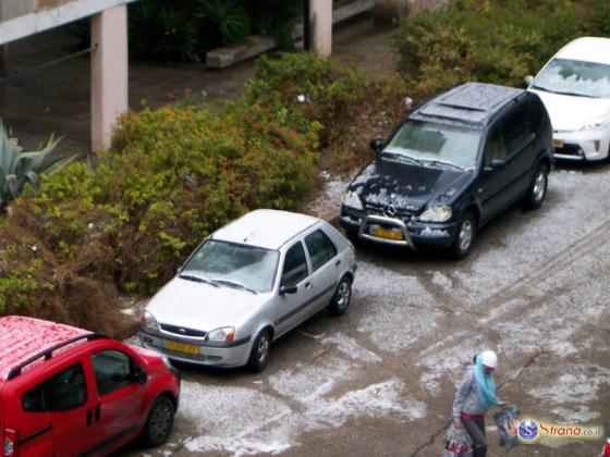 В Израиль приходит зима с дождями и градом