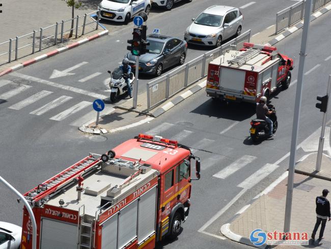 Пожар в Тель-Авиве: спасатели пытаются вывести людей из огненной ловушки