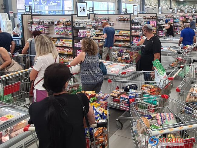 Крупные торговые сети Израиля резко подняли цены на продукты