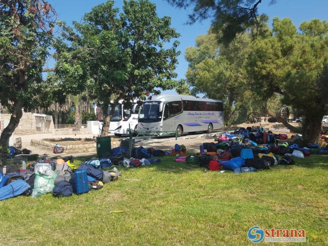 Группа школьников отравилась во время ежегодного похода вдоль реки Йехудия