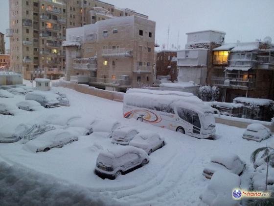 На следующей неделе в Израиле снова пойдет снег?