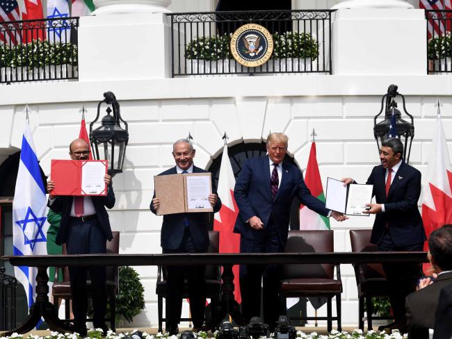 Израиль подписал мирные соглашения со странами Персидского залива