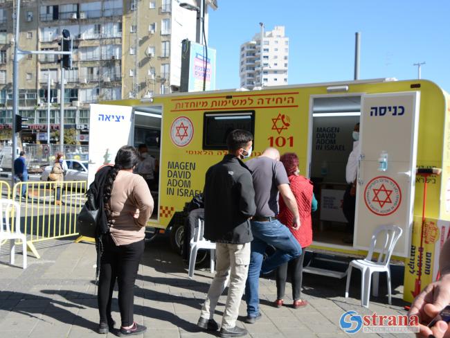 7 апреля МАДА проведет в Тель-Авиве, Хайфе и Ашдоде вакцинацию беженцев из Украины