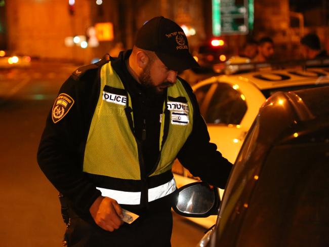 Новогодний отчет полиции Израиля: поймано более 120 пьяных водителей