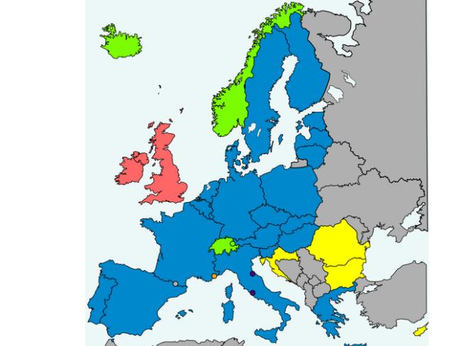 Австрия приостановила действие Шенгена