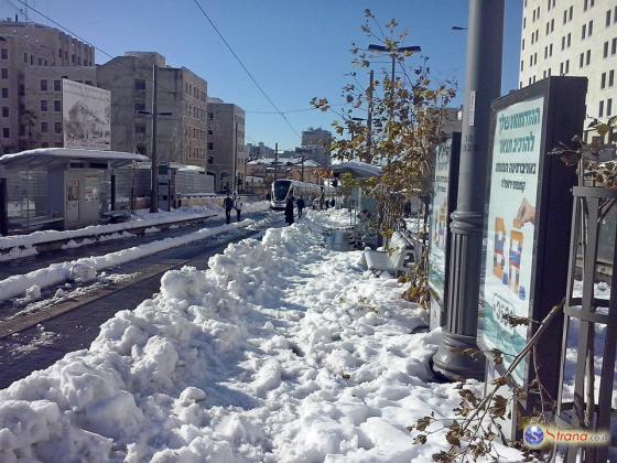 Предварительный прогноз: на этой неделе ожидается снегопад в Иерусалиме