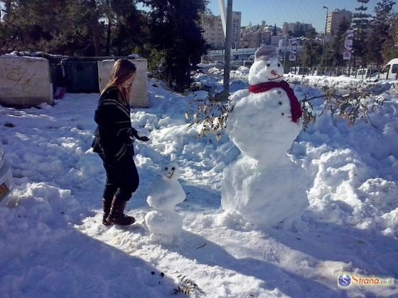 Восьмой день после начала зимней бури: в Иерусалиме открыты школы