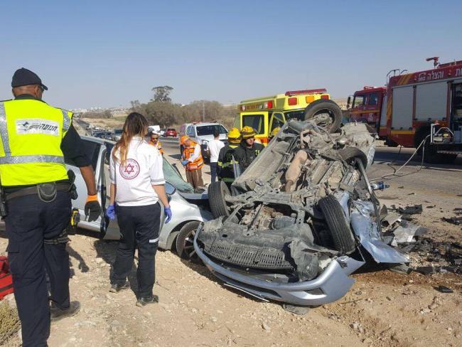 Умер ребенок, получивший тяжелые травмы в аварии в Нижней Галилее