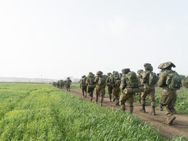 В рамках учений на севере Израиля, ЦАХАЛ призывает бойцов корпуса  «Гааш»