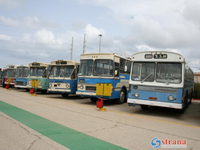 Коллекционные автобусы Эгед выйдут в почетный рейс в честь 70-летия Израиля