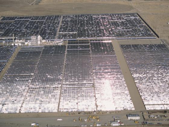На военных базах в Негеве готовятся к переходу на солнечную энергию
