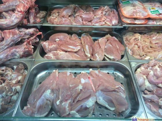 В Израиле сожгли 100 кг мяса, кур и рыбы