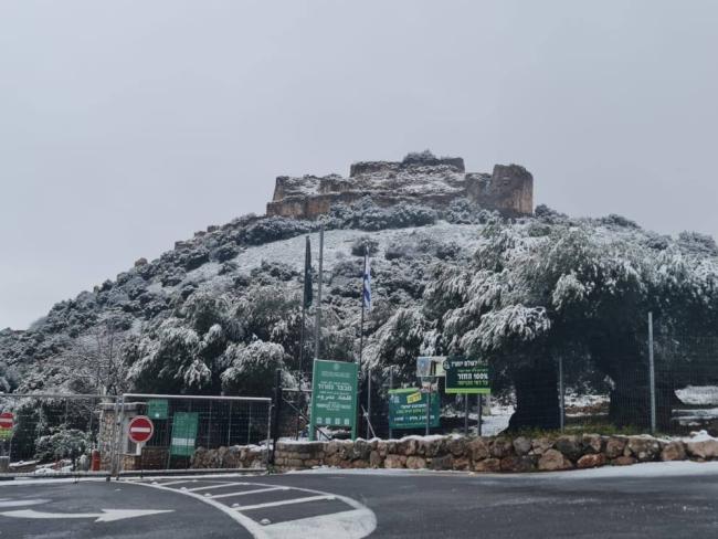 На следующей неделе вновь ожидается снегопад в Иерусалиме