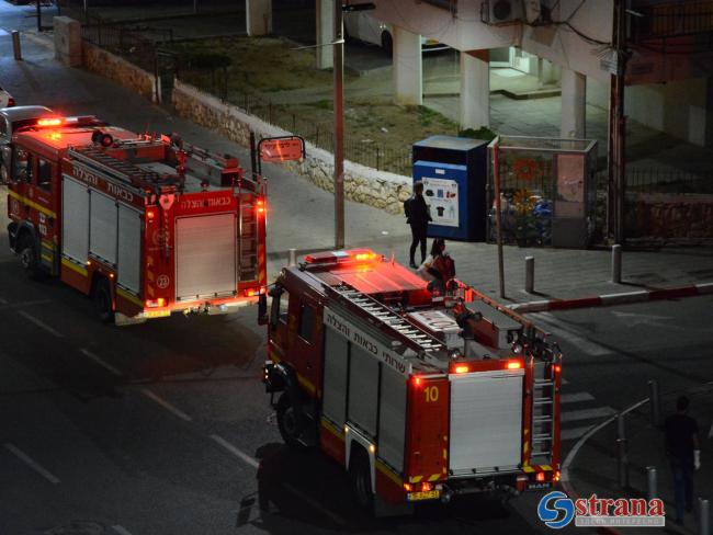 Пожар в жилом здании в Ашкелоне: пятеро пострадавших