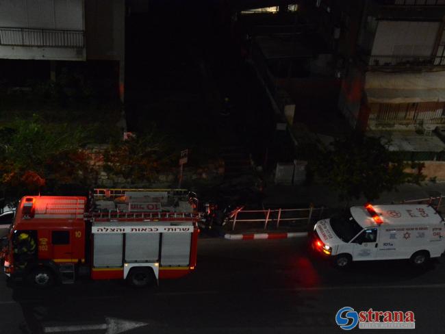 Взрыв в  Димоне, пострадали два человека