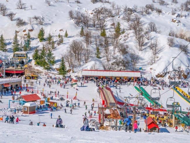 Холодный апрель 2019-го: снегопад на Хермоне